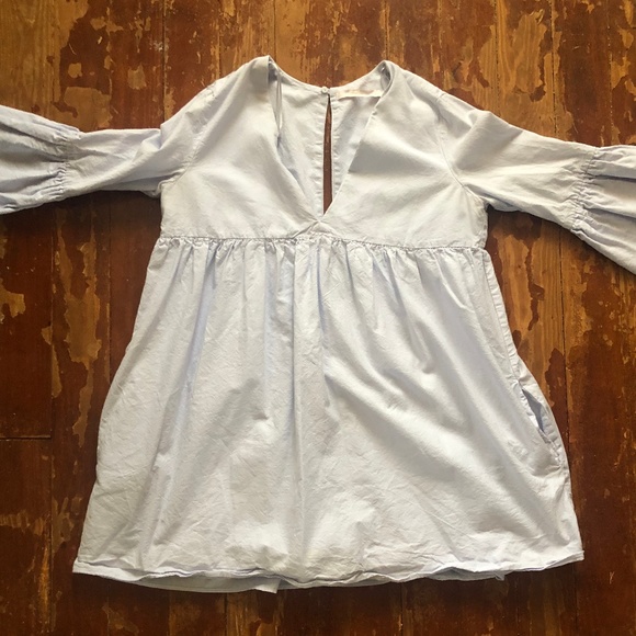 Zara light blue jumpsuit - Picture 1 of 1